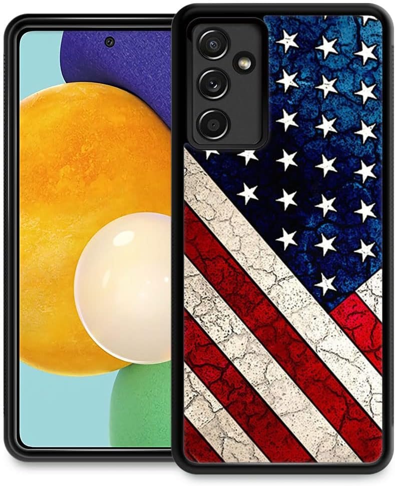 DJSOK Case Compatible with Samsung Galaxy A14 5G Case,New Popular Flag Luxury Pattern Design for Man Boys Girls Dual Layer Shockproof Rugged Cover Bumper Cool Case