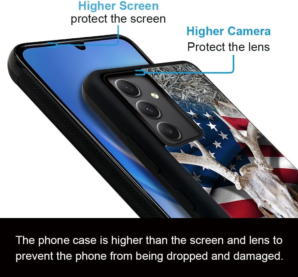 DJSOK Case Compatible with Samsung Galaxy A54 5G Case,New Popular Flag Luxury Pattern Design for Man Boys Girls Dual Layer Shockproof Rugged Cover Bumper Cool Case