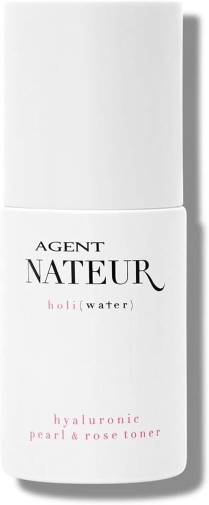 Agent Nateur - holi (water) Natural Pearl + Rose Hyaluronic Essence | Luxury, Non-Toxic Clean Skincare (1 oz | 30 ml)