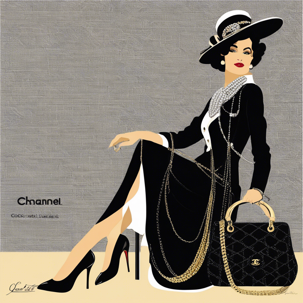 An image capturing the timeless elegance of Coco Chanel's revolutionary fashion legacy